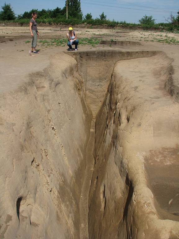 Archeologický průzkum po trase obchvatu Kolína