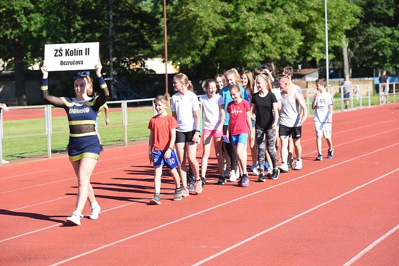 Ze zahájení Kolínských sportovních dnů základních škol 2019.