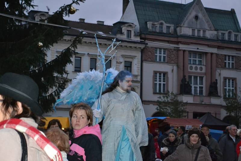 Kolínští přivítali advent už v pátek