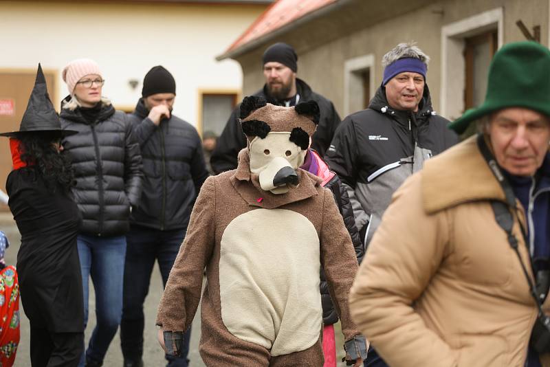 Masopust v Toušicích.