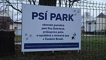 Psí park v Českém Brodě.