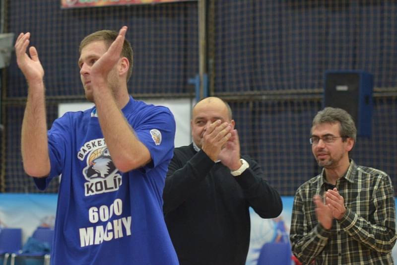 Z utkání BC Farfallino Kolín - Jindřichův Hradec (94:58).