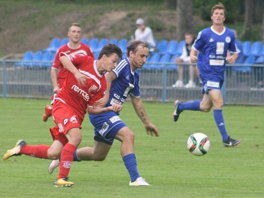 Z utkání Kolín - Pardubice B (0:0, PK 2:4).