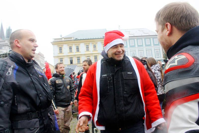 Již 15. vyjížďka kolínských motorkářů na Štědrý den