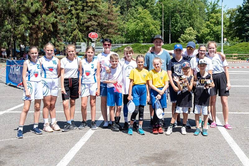 Z jubilejního 20. ročníku Streetball cupu v Kolíně.