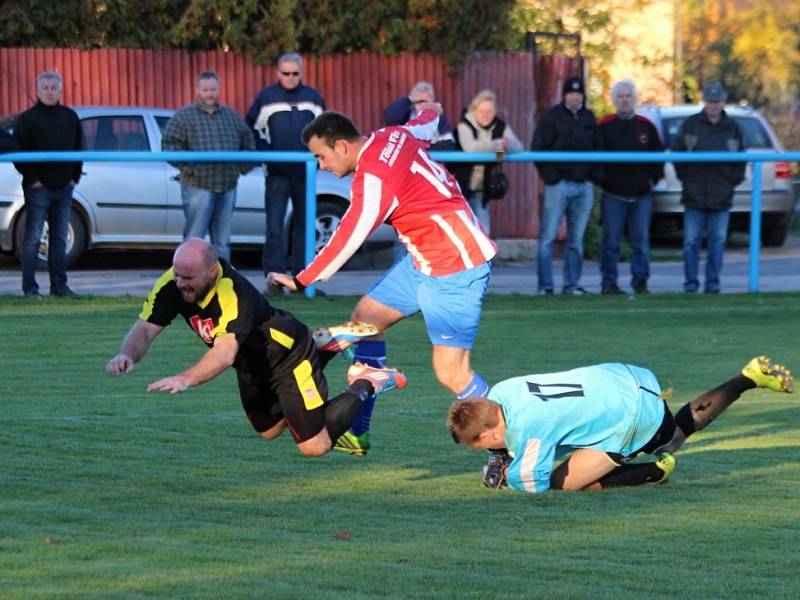 Z utkání Tuchoraz - Liblice (1:0).