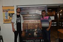 Z předpremiéry filmu Kdyby radši hořelo s besedou s režisérem Adamem Kolmanem Rybanským v Kině 99 v Kolíně.