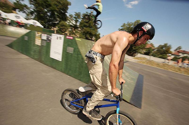 První ročník BMX Street Jam v Kolíně.