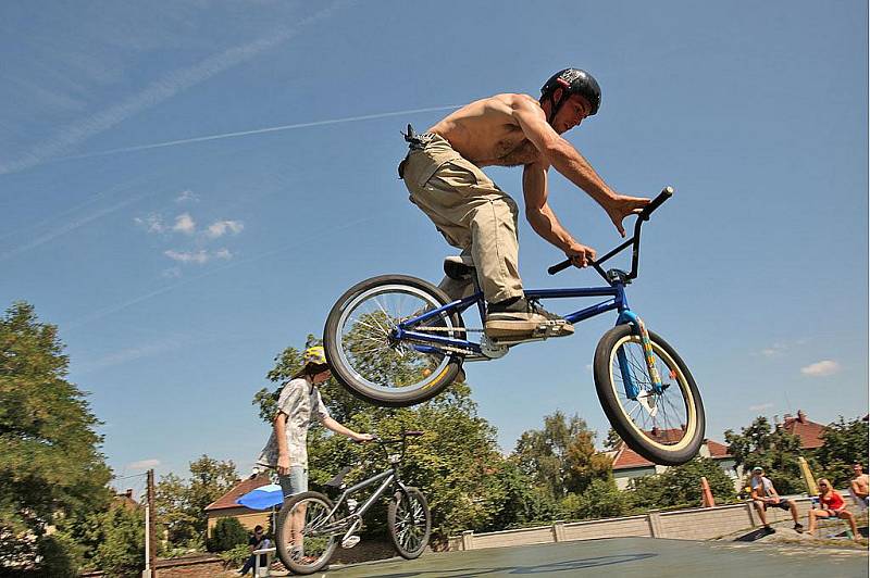 První ročník BMX Street Jam v Kolíně.