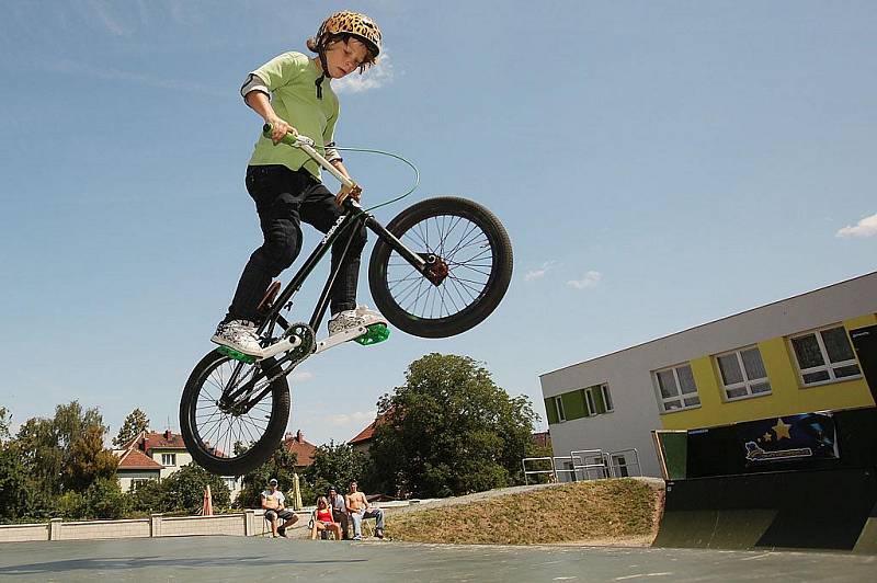 První ročník BMX Street Jam v Kolíně.