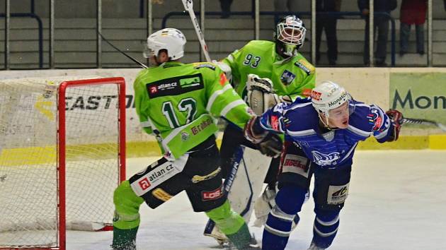 Hokejisté Kolína porazili Trutnov 4:2.