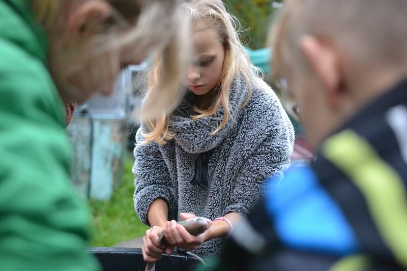 Radimští chytali ryby a pochutnávali si na dobrotách z bůčku