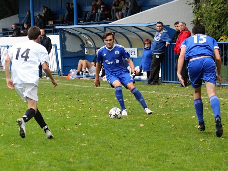 Z utkání Český Brod B - Luštěnice (0:0, PK 2:4).