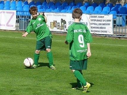 Z utkání I. A třídy žáků FK Kolín B - Kutná Hora (3:4).