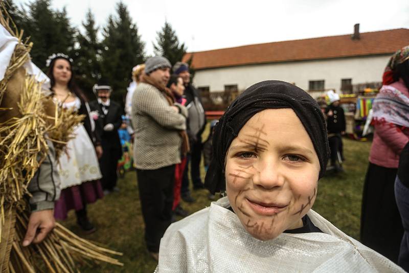 Masopust v Toušicích.