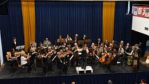Kolínský filharmonie zahrála v Městském společenském domě.