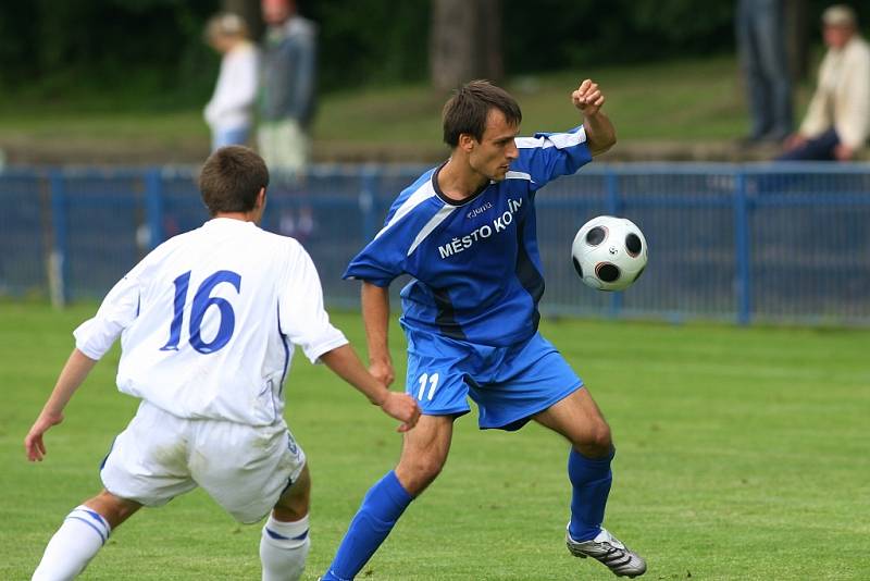 Z utkání FK Kolín - Mladá Boleslav B (1:0).