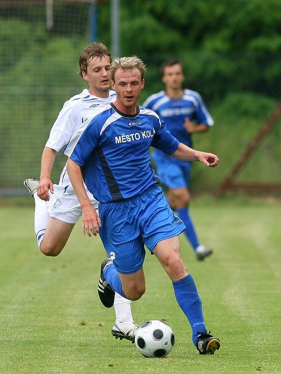 Z utkání FK Kolín - Mladá Boleslav B (1:0).