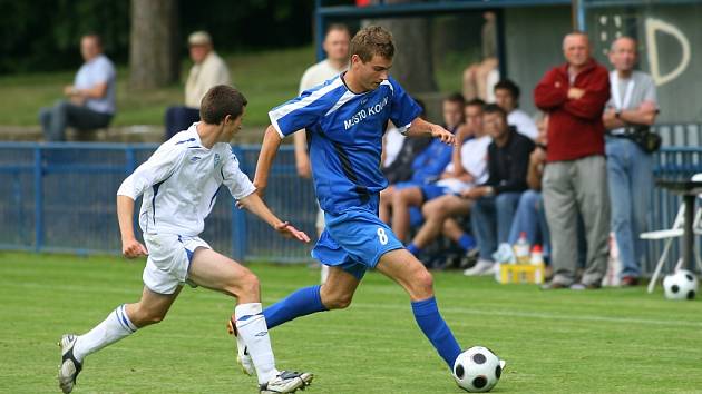 Z utkání FK Kolín - Mladá Boleslav B (1:0).