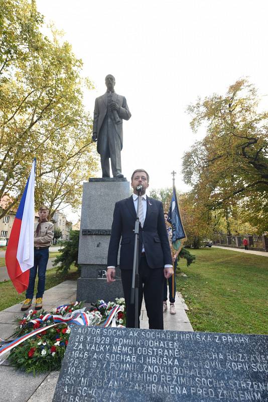 Výročí vzniku samostatné republiky si připomněli v Kolíně.