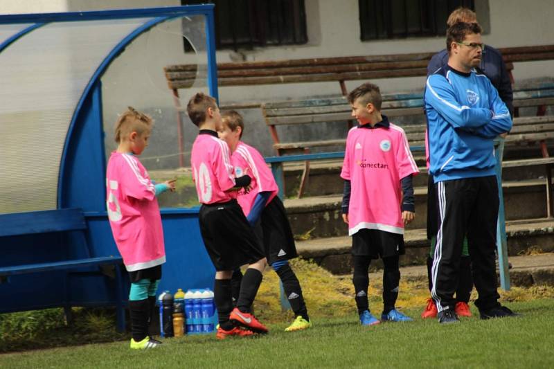 Z utkání mladších žáků kategorie U11 FK Kolín - Brandýs/Stará Boleslav (8:5).