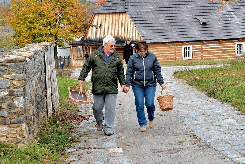 Program v Kouřimském skanzenu přilákal mnoho návštěvníků.