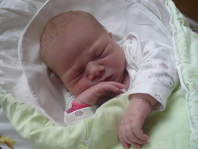 Sofie Lungová se narodila 17. ledna v Čáslavi. Vážila 3630 gramů a měřila 52 centimetry. Doma v Starém Kolíně ji přivítali maminka Iva a tatínek Radek.   
