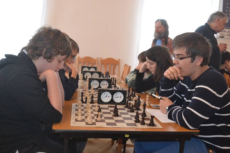 Mladí šachisté se sešli v Kouřimi