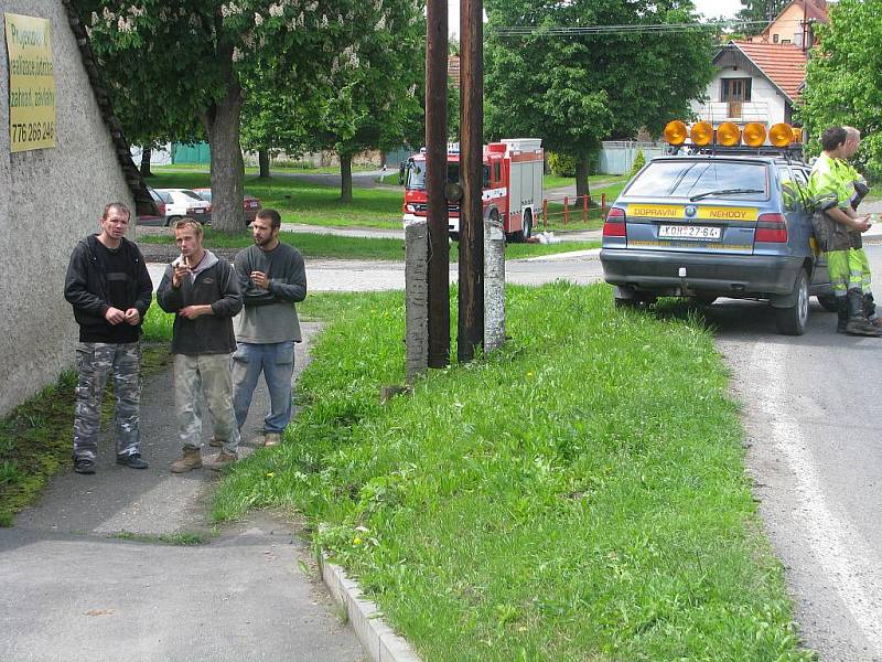 Dopravní nehoda v Olešce, 27. května 2010