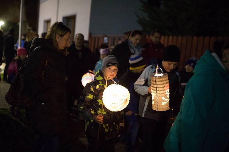 Lampionový průvod v Cerhenicích