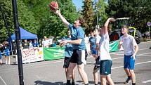 Z jubilejního 20. ročníku Streetball cupu v Kolíně.