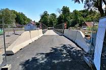 V Doubravčanech se od soboty 12. srpna jezdí po mostním provizoriu. Stávající most se dočká rozsáhlé rekonstrukce.