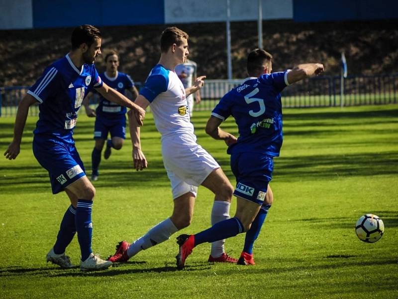 Z utkání FK Kolín - Turnov (6:0).