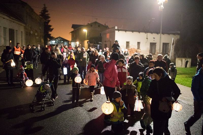 Lampionový průvod v Cerhenicích