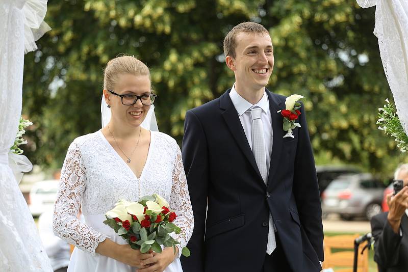 Svatba Jana Jetenského a Venduly Bížové v pátek 1. července 2022.