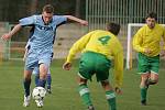 Z utkání Tři Dvory - FK Kolín B (4:2).