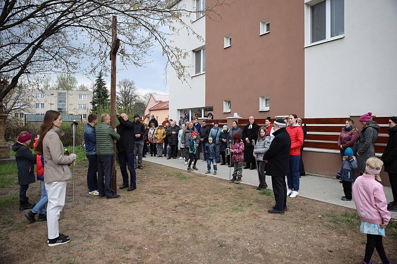 Velkopáteční obřady v Českém Brodě.