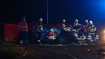 Smrtelná dopravní nehoda na kruhovém objezdu u Ovčár.