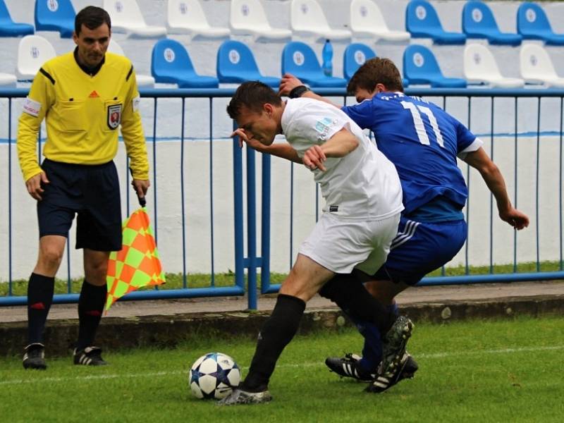 Z utkání Český Brod B - Luštěnice (0:0, PK 2:4).