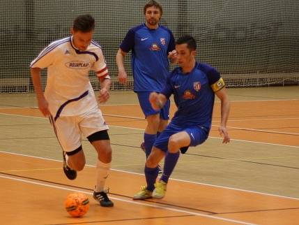 Z utkání SKP Kolín - FC Atletico Chomutov (6:8).