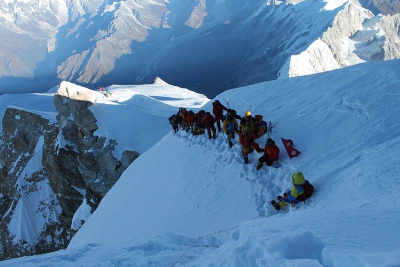 Petr Kejklíček zažil při výstup na Manaslu spoustu dobrodružství.