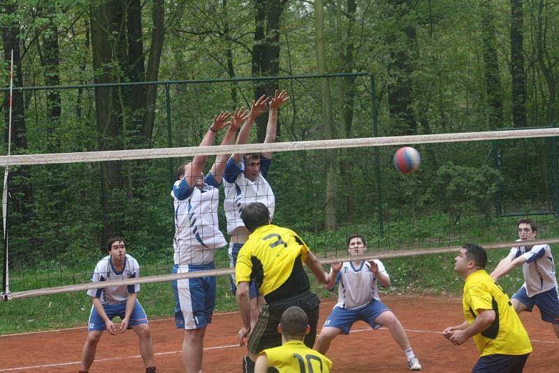 Z utkání VK Kolín - Přerov nad Labem (3:2).