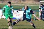 Z utkání fotbalové I. B třídy Liblice - Býchory (0:0).