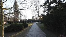 Komenského park v Kolíně