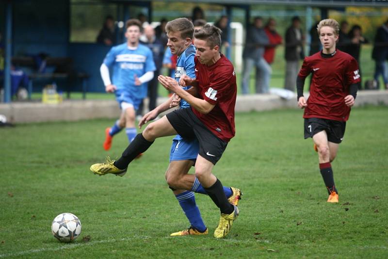 Z utkání FK Kolín - Uhlířské Janovice (9:1).