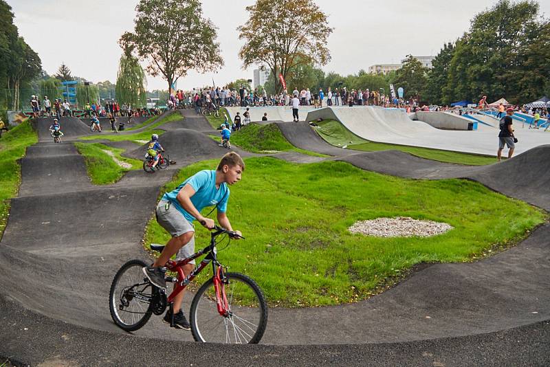 Asfaltový pumptrack v Trutnově. Ilustrační foto.