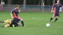 Z utkání Jestřabí Lhota - Žiželice (2:2, PK 1:4).