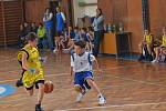 Mladí basketbalisté Kolína (U11) porazili dvakrát s přehledem Benešov B.