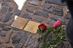 Židovští hosté prošli stezku Stolpersteinů v Kolíně