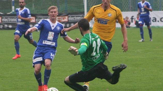 Z utkání FK Kolín - Varnsdorf (0:5).